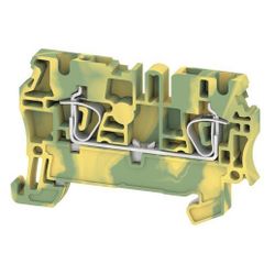 Weidmüller Erdungsklemme ZPE 2.5, 5,1x63x38,5mm, Thermoplast, Grün/Gelb, 160864... WEIDMUELLER-1608640000 4008190076733 (Abb. 1)