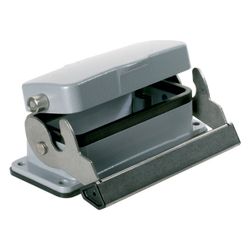 Weidmüller HDC Anbaugehäuse 16B ADLU, 98,5x47mm, IP65, Aluminium, Grau... WEIDMUELLER-1210100000 4008190050924 (Abb. 1)