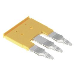 Weidmüller Querverbinder ZQV 6/3, 41A, 400V, 8,1mm, Gelb, 1627860000... WEIDMUELLER-1627860000 4008190200435 (Abb. 1)