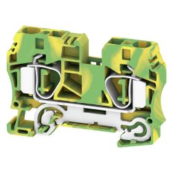 Weidmüller Schutzleiter-Reihenklemme ZPE 10, 10,1x73,5x49,5mm, Thermoplast, Grü... WEIDMUELLER-1746770000 4008190996734 (Abb. 1)