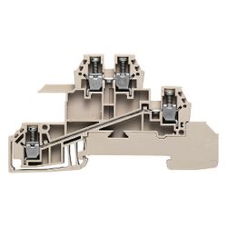 Weidmüller Verteiler-Reihenklemme WDL 2.5/S/L/L, 400V 24A, Thermoplast, Beige... WEIDMUELLER-1031200000 4008190189259 (Abb. 1)