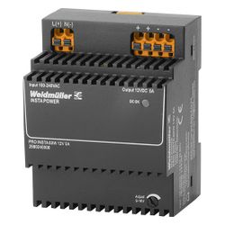 Weidmüller Stromversorgung PRO INSTA 60W, 12V 5A, 72x90x60mm, IP20... WEIDMUELLER-2580240000 4050118590975 (Abb. 1)