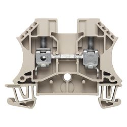 Weidmüller Durchgangsklemme WDU 6, 6mm2, 800V, 41A, Schraubanschluss, Thermopla... WEIDMUELLER-1020200000 4008190163440 (Abb. 1)