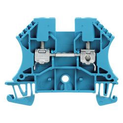 Weidmüller Durchgangsklemme WDU 4 BL, 4mm2, 800V, 32A, 6,1x60x46,5mm, Thermopla... WEIDMUELLER-1020180000 4008190185237 (Abb. 1)