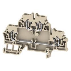 Weidmüller Durchgangsklemme ZDK 2.5, 500V 20A 5,1x79,5x53mm, Thermoplast, Beige... WEIDMUELLER-1674300000 4008190444884 (Abb. 1)