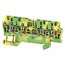 Weidmüller Schutzleiter-Reihenklemme ZPE 2.5/4AN, 5,1x79,5x38,5mm, Thermoplast,... WEIDMUELLER-1608660000 4008190076290 (Abb. 1)