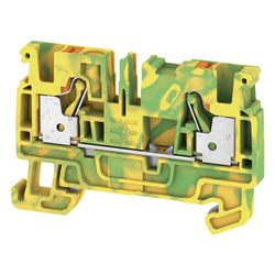 Weidmüller Schutzleiterklemme A-Reihe A2C 4 PE, 2 Anschlüsse, 4mm2, Thermoplast... WEIDMUELLER-2051360000 4050118411645 (Abb. 1)