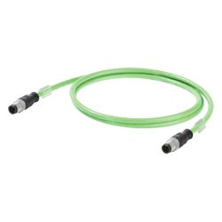 Weidmüller Schleppkettenkabel IE-C5DD4UG0015MCSMCS-E, 1,5m, M12, SF/UTP, Kat. 5... WEIDMUELLER-1025950015 4032248776054 (Abb. 1)