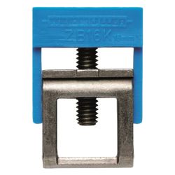 Weidmüller Klemmbügel ZB 4K BL, 6mm Breite, 6mm2 Leiterquerschnitt, Blau... WEIDMUELLER-0475380000 4008190010942 (Abb. 1)