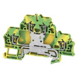 Weidmüller Schutzleiter-Reihenklemme ZDK 2.5PE, 5,1x79,5x53mm, Thermoplast, Grü... WEIDMUELLER-1690000000 4008190875466 (Abb. 1)