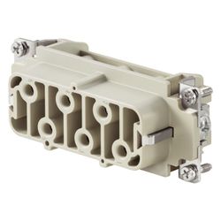 Weidmüller Steckverbindereinsatz HDC-HSB-6BS, 6-polig 35A 400V, Thermoplast, Si... WEIDMUELLER-1498900000 4008190071417 (Abb. 1)
