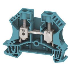 Weidmüller Durchgangsklemme WDU 10 BL, 1000V 57A 9,9x60x46,5mm, Thermoplast, Bl... WEIDMUELLER-1020380000 4008190166359 (Abb. 1)