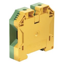 Weidmüller Schutzleiter-Reihenklemme WPE 50N, 10-50mm2, Thermoplast, Grün/Gelb... WEIDMUELLER-1846040000 4032248394548 (Abb. 1)