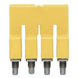 Weidmüller Querverbinder W-Reihe WQV 2.5/4, 32A, 400V, 5,1mm, Gelb... WEIDMUELLER-1053860000 4008190049706 (Abb. 1)