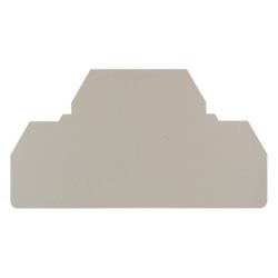 Weidmüller Abschlussplatte ZAP/TW ZDK2.5/1.5, 1,5mm, beige... WEIDMUELLER-1674730000 4008190444891 (Abb. 1)