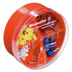 Weidmüller Aderendhülsen-Sortiment ZH-BOX 0,5-2,5mm2, Isoliert, verzinnt, Polyp... WEIDMUELLER-9025390000 4008190341015 (Abb. 1)