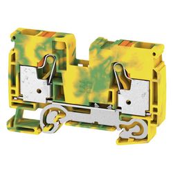 Weidmüller Schutzleiterreihenklemme A-Reihe A2C 10 PE, 10x80,5x51,5mm, Thermopl... WEIDMUELLER-2490440000 4050118500844 (Abb. 1)