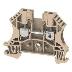 Weidmüller Durchgangsklemme WDU 4, 800V 32A, Thermoplast, Beige... WEIDMUELLER-1020100000 4008190150617 (Abb. 1)