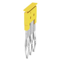 Weidmüller Querverbinder ZQV 2.5/3, 24A 400V 5,1mm, Gelb... WEIDMUELLER-1608870000 4008190061630 (Abb. 1)
