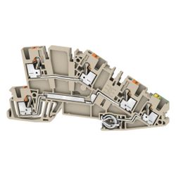 Weidmüller Installationsreihenklemme AITB 2.5 L-L-PE, 250V 24A 5,1x103x50,1mm, ... WEIDMUELLER-2669010000 4064675030591 (Abb. 1)