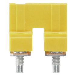 Weidmüller Querverbinder WQV 16N/2, 76 A 400 V 11,9 mm, Gelb... WEIDMUELLER-1636560000 4008190272852 (Abb. 1)