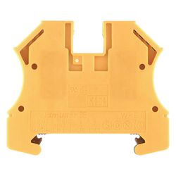 Weidmüller Erdungsklemme WPE 6, 6mm2, Thermoplast, Grün/Gelb... WEIDMUELLER-1010200000 4008190090098 (Abb. 1)