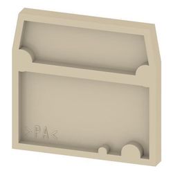 Weidmüller Abschlussplatte AP AKZ2.5, 2,5mm, beige... WEIDMUELLER-0697360000 4008190098865 (Abb. 1)