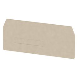 Weidmüller Abschlussplatte ZAP/TW ZDU10, 2,7mm, beige, 1748660000... WEIDMUELLER-1748660000 4008190996741 (Abb. 1)