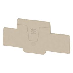 Weidmüller Abschlussplatte AEP 2T 2.5, 2,1mm, Beige... WEIDMUELLER-1547690000 4050118441048 (Abb. 1)