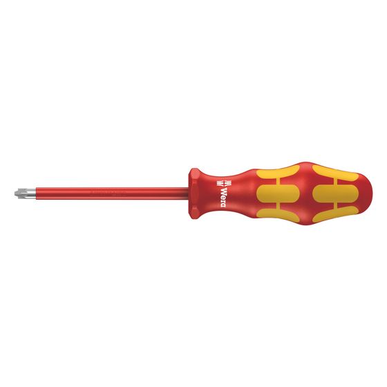 Wera Schraubendreher 165 i Kraftform Plus, 1 x 80mm, 1.000V, VDE-isoliert, 05006190001