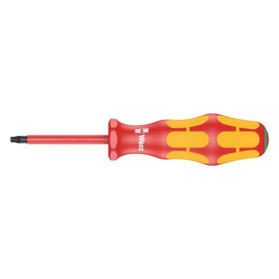 Wera Schraubendreher 167 i VDE Kraftform Plus, TX 20, 80mm, 2-Komponenten-Griff, brüniert