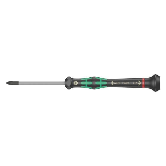 Wera Elektronik-Kreuzschraubendreher Kraftform Micro 2050 PH, PH 1, 60mm, 157mm, 05118023001