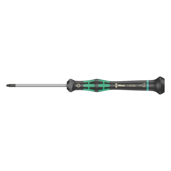 Wera Schraubendreher Kraftform Micro 2067 HF, Innensechsrund TX 7x60mm, 2-Komponenten-Griff