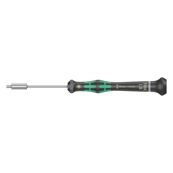Wera Elektronik-Steckschlüssel Kraftform Micro 2069, 1,8mm, 60mm, 05118109001