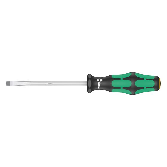 Wera Schlitz-Schraubendreher 334 SK Kraftform Plus, 0,8x4x90mm, Sechskant, 2-Komponenten-Griff