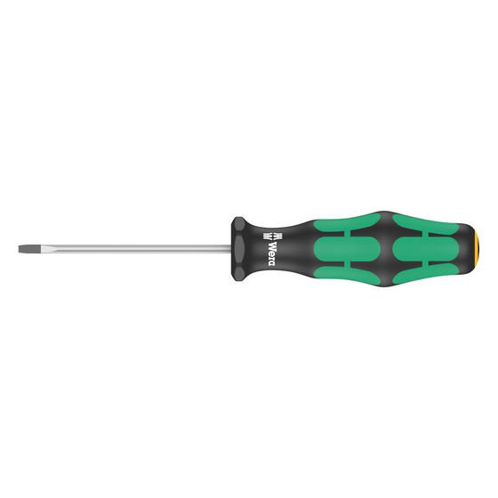 Wera Schlitz-Schraubendreher 335 Kraftform Plus, Lasertip, 0,4x2x60mm, 2-Komponenten-Griff, 05008006001