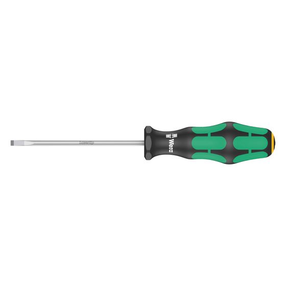 Wera Schlitz-Schraubendreher 335 Kraftform Plus, 0,8x4x100mm, Lasertip, 2-Komponenten-Griff