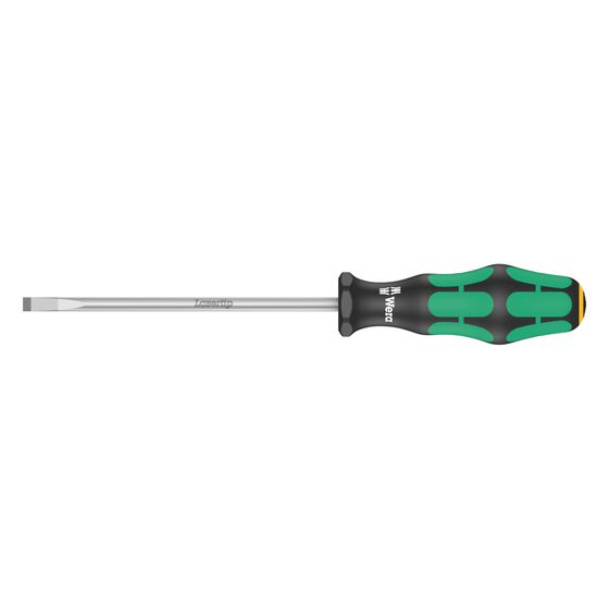 Wera Schlitz-Schraubendreher Kraftform Plus 335, 1,0x5,5x125mm, Lasertip, Abrollschutz