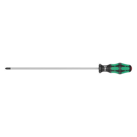 Wera Kreuzschlitz-Schraubendreher 350 Kraftform Plus, PH 2 x 300mm, 2-Komponenten-Griff