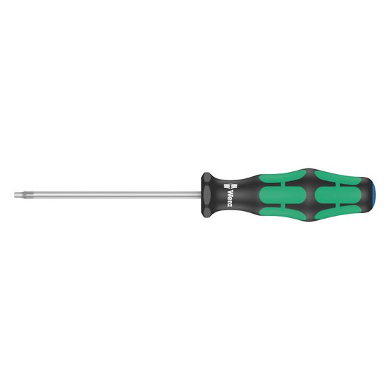 Wera Sechskant-Schraubendreher 354 Kraftform Plus, 2,0mm x 75mm, Hex-Plus, Abrollschutz, Mehrkomponentengriff