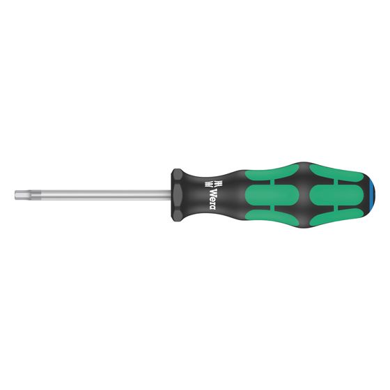 Wera Sechskant-Schraubendreher 354 Kraftform Plus, 4,0x75mm, Hex-Plus, Abrollschutz, Take it easy, 05023115001