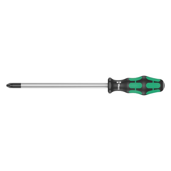 Wera Kreuzschlitz-Schraubendreher Kraftform Plus 300, PZ 4, 200mm, 2-Komponenten-Griff