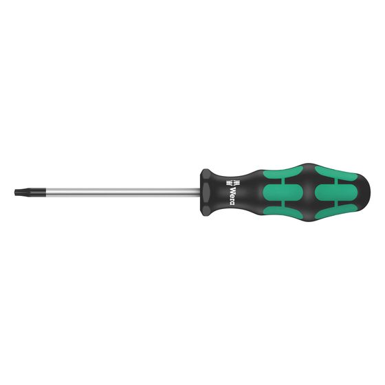 Wera Schraubendreher 367 Innensechsrund BO, TX 10, 300mm, 2-Komponenten-Griff, Rundschaft, Black Point Spitze