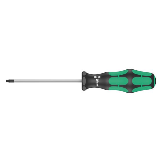 Wera Schraubendreher 367 BO Kraftform Plus, TX 15 x 80mm, 2-Komponenten-Griff, Rundschaft, Black Point Spitze, 05138261001