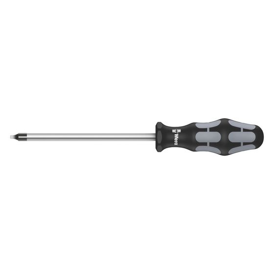 Wera Schraubendreher Kraftform Plus 368, 3 x 150mm, rund, Black Point, Schwarz/Grau