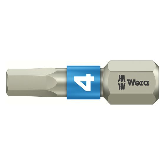 Wera Innensechskant-Bit 3840/1 TS, Hex-Plus, Torsionszone, 1/4