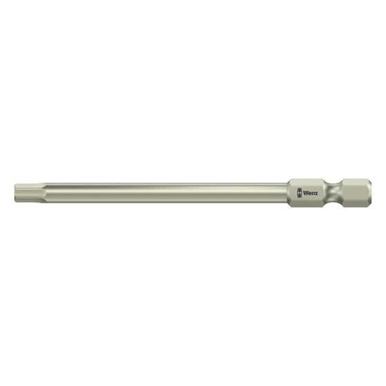 Wera Innensechskant-Bit 3840/4, Hex-Plus, Edelstahl, 4mm, 89mm, 1/4