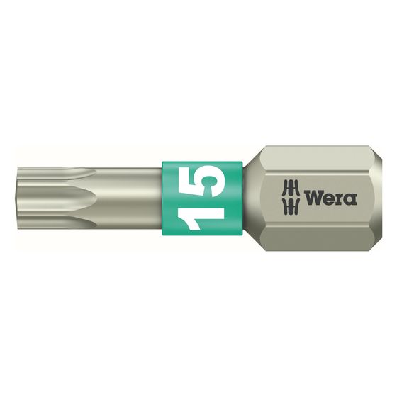 Wera Innensechsrund-Bit 3867/1 TS, TX 15 x 25mm, 1/4
