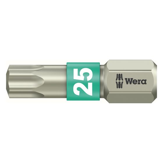 Wera Innensechsrund-Bit 3867/1 TS, TX 25, 25mm, 1/4