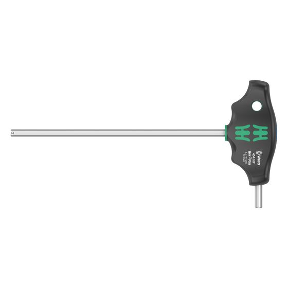 Wera Quergriff-Sechskantschraubendreher 454 HF, 6x200mm, Hex-Plus, mit Haltefunktion, Mattverchromt
